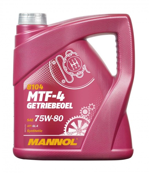 4 Liter Mannol MTF-4 Getriebeöl 75W-80 API GL-4
