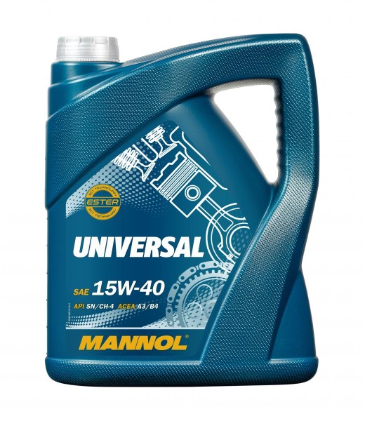 5 Liter Mannol Universal 15W-40