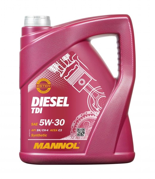 5 Liter Mannol Diesel TDI 5W-30