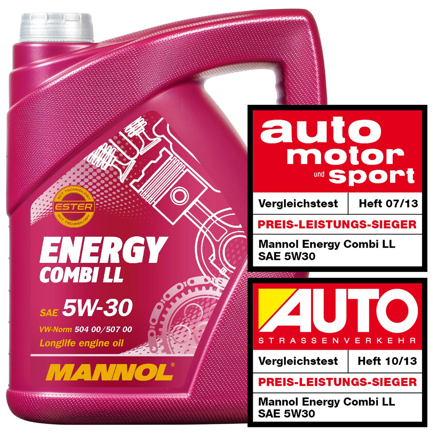 MANNOL 7 L Energy Combi LL 5W-30 Motoröl MN7907-5 günstig online kaufen
